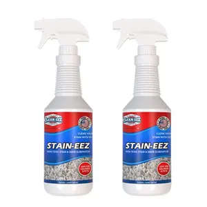Stain-eez 2 Bottles - Ultimate Stain & Odor Remover for Spotless Surfaces