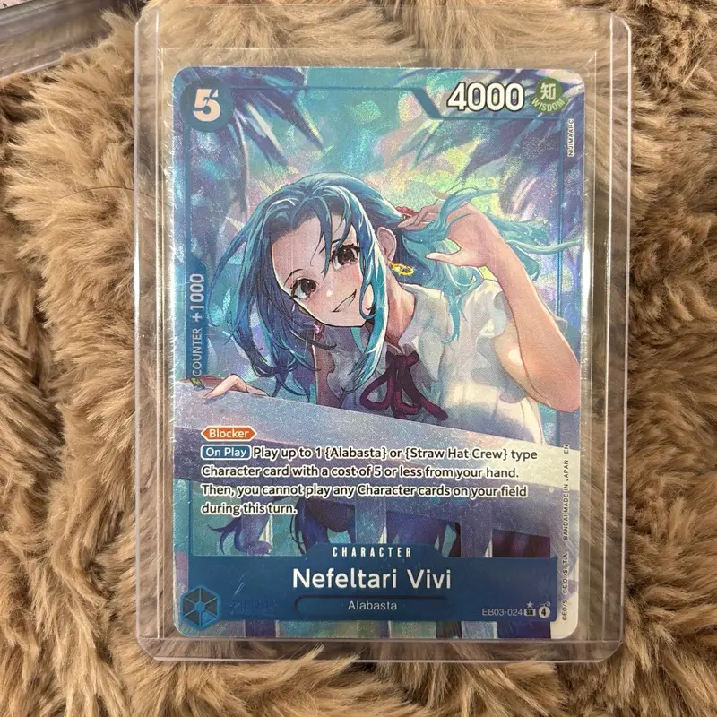 One Piece Nefeltari Vivi EB03-024 SR TCG