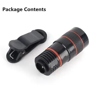 Universal 8x Zoom Telephoto Lens, High Definition Phone Camera Lens, Travel Photography, 1pcs Long Focus Telescope Lens