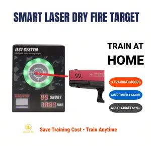 Rechargeable 40H Battery | Auto-Connect 2+ Targets | 3 Training Modes | Audio-Visual Feedback | Indoor Practice