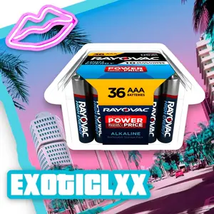 High Energy AAA Batteries (36 Pack), Triple a Batteries