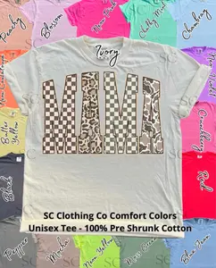 MAMA Camo/Checkered/Cheetah Comfort Colors Tee
