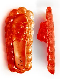 ADULT ELECTRIC ORANGE BUBBLE SLIDES