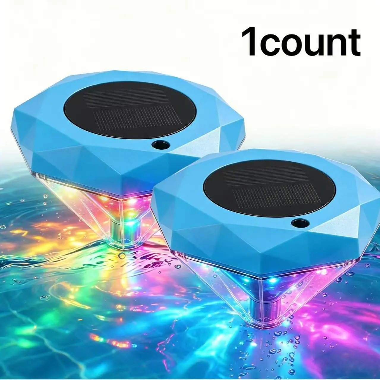 LED swimming pool lights, floating bath lights, floating fish projections, multi-color underwater lights are suitable for swimming pools, fountains, bathtubs, courtyards, aquariums, and landscape lights