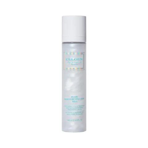 [CELGEN] Pearl Moisture Solution Mist – Hydrating Face Mist, 3-in-1 Toner, Primer & Setting Spray, Deep Hydration & Brightening with Pearl Extract and Celgen's Energy Water (4.9 fl oz)