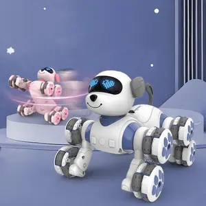 Interactive Robot Dog Toy for Kids, Climbing & 360° Rotation, Playtime Experience, Educational Gift with Batteries Included, Perfect for Early Learning