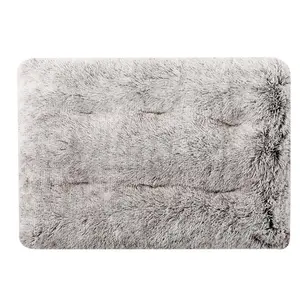 Luxury Cloud Dog Bed Therapeutic Fluffy Surface with Contoured Design Calming Anxiety Relief Bed for Puppies Soft & Cozy thick comfortable warm polyester