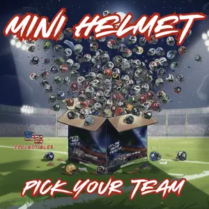 1 Mini Helmet Break by Team - Guaranteed Sports Card or Signed Mini Helmet