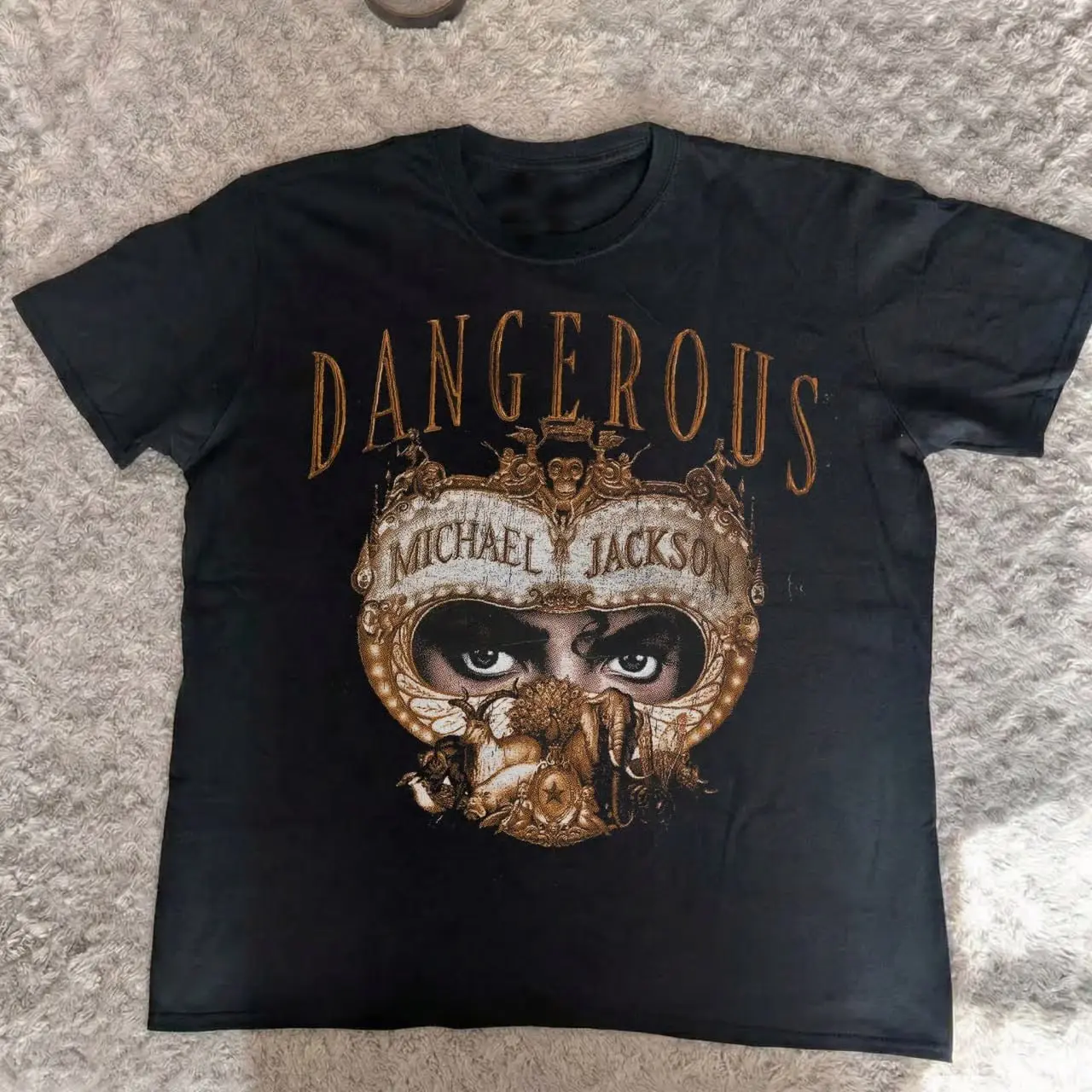 Youth and Adult Michael Jackson Dangerous T-shirt, 90s Graphic Tee, Streetwear Unisex Shirt Style, Gift for Women, Men