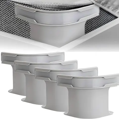 4pcs Bed Sheet Holder Strips - Secure Fit for Mattress, No More Slipping or Wrinkles - Adjustable Elastic Straps with Strong Grip for All Bed Sizes