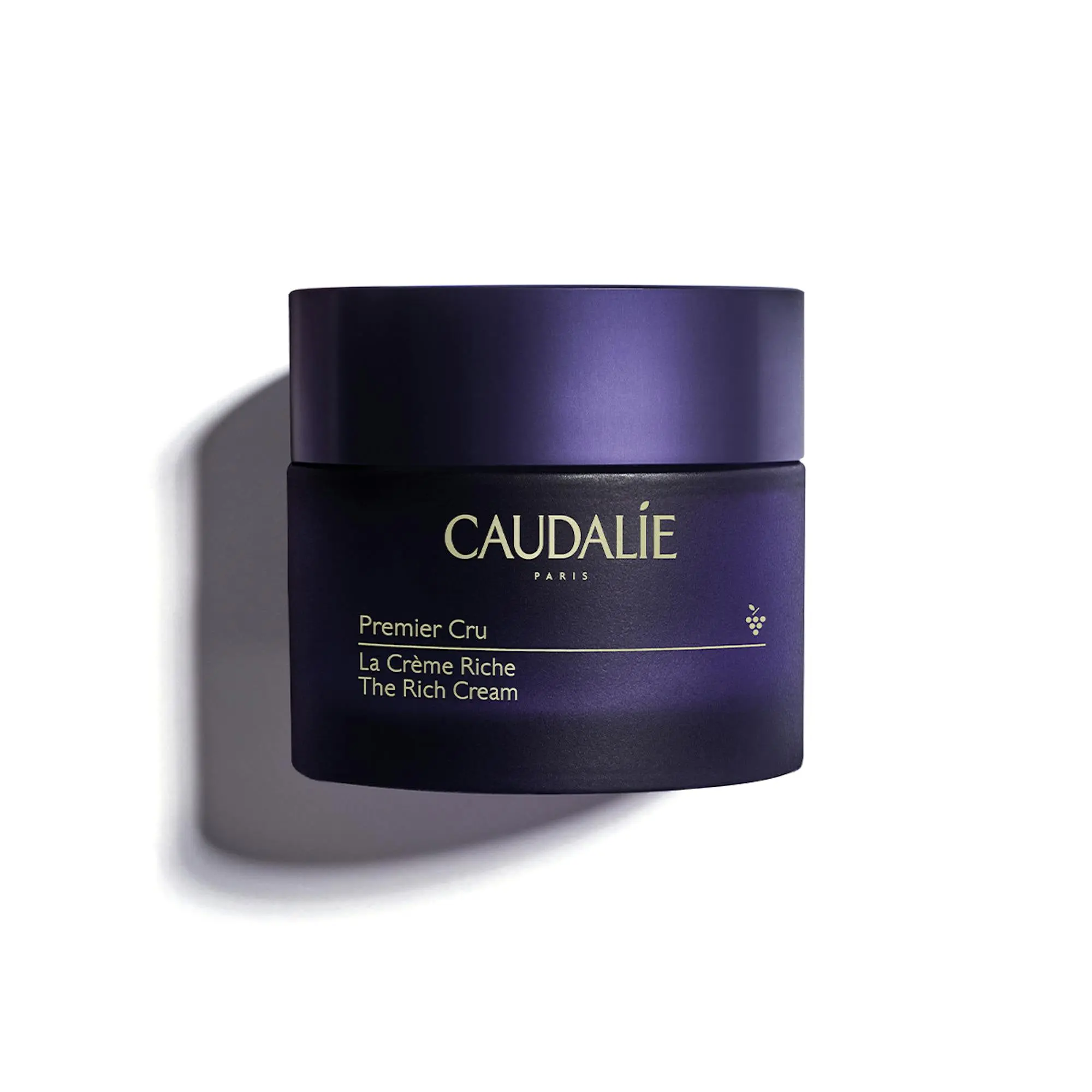 Caudalie Premier Cru The Rich Facial Massage Cream, Fragrance-Infused Olive & Grape Oil Skincare Moisturizer, Moisturizers, Luxury, Hyaluronic, Radiant