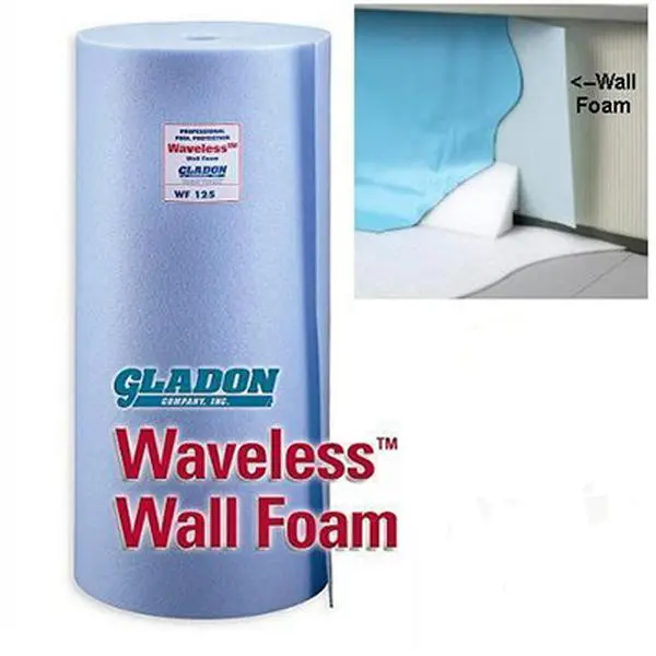 Gladon Waveless Wall Foam Liner Padding, 1/8 in x 48 in x 100 ft Roll, Durable Protective Barrier for Above Ground & In-Ground Swimming Pools, High Quality