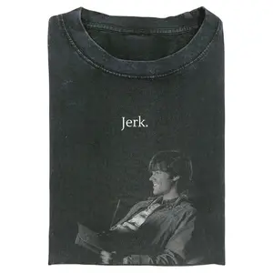 Sam Winchester Jerk. Quote Shirt, Supernatural Funny TV Show Quote Gift for Men, Gift for Women, Crew Neck T-shirt, Trending T-shirt