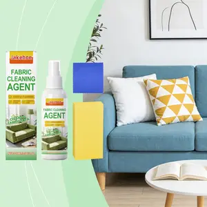 Fabric Sofa Dry Cleaning Agent, Textile Curtain Carpet Home Stain Remover, Daily Household Cleaner, Effective Dust Removal Solution