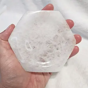 Selenite Hexagon Plate