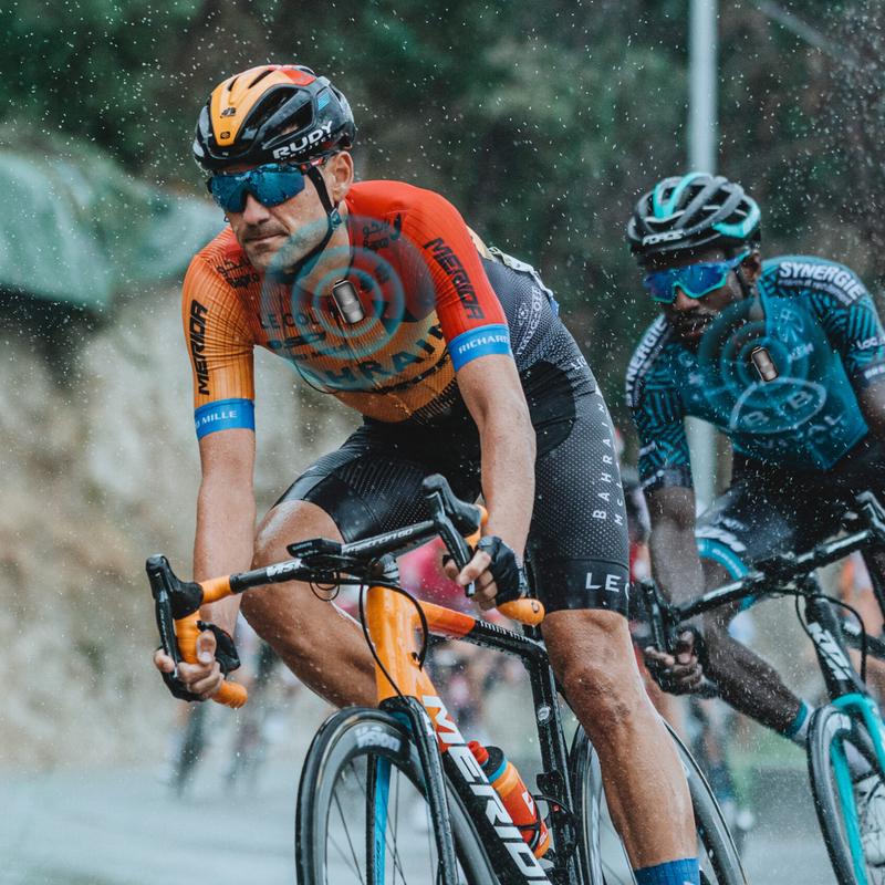 Waterproof Clip-On Bluetooth Speaker – 10H Playtime, Wireless Hands-Free Calls & Music for Work, Hiking, Running, Outdoors