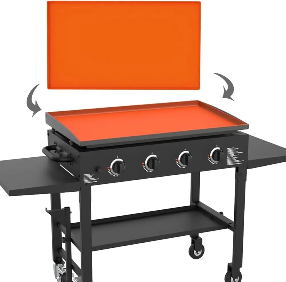 New Deal - 36 Inch Silicone Griddle Cover Griddle Accessories for Blackstone Griddle 36", Griddle Grill Protective Mat for Blackstone Outdoor Grill, Mat Cover for Blackstone Griddle