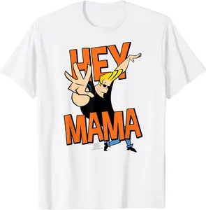 Johnny Bravo Hey Mama T-Shirt