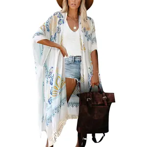 Kimonos for Women Swimsuit Coverups Beach Cover Up Swimwear Cardigan Summer