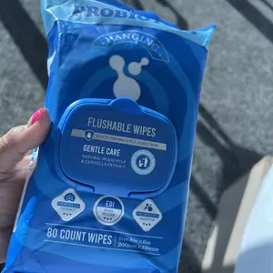 Maternella Hanging Unscented Wet Wipes with Probiotics, Butt Wipes, Extra Large Size Adult Wipes Made of Plant - Based Fibers,Alcohol-Free,640 Wipes in Total Wet Wipes with Sustainable Hygiene Soft Mild Formula Suitable for Travel Toilet Paper XL