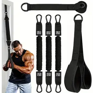 Adjustable Resistance Training Equipment, Resistance Bands for Tricep Push, Face Pull, Home Exercise Gear, Bicep Curls, Home Gym Set, Home Workout Equipment
