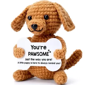 Graduation Teacher Appreciation Nurses Week Fathers Day Birthday Gifts for Women Girls Men Boys, Small Dog Stuffed Animal Plush Dachshund Squishy Cute Cool Stuff Things, Mini Funny Desk Decor Accessories, Cuddly stuffed animals