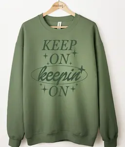 Keep On Keepin On Color On Color Graphic Top