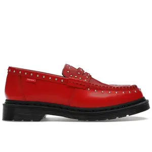 Dr. Martens Studded Penton Loafer Supreme Red (men) by StockX