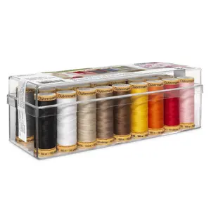Cotton Thread Box, Assorted, 26 Spools