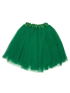 Pine Green Plus Size Adult Tutu Skirt - Women's Plus Size 3- Layer Basic Ballet Costume Dance Tutus