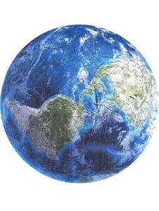 MUFEI Adult Wooden Puzzle - Colorful and Unique Wooden Craft - Earth