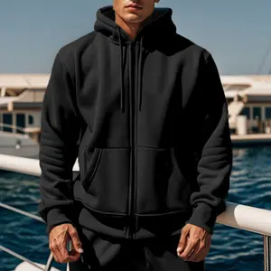 Men's Solid Color Hooded Sweatshirt Fleece Warm Long Sleeve Sweatshirt jacket outfit model casting outfits blazer winter date night coat brown leather quarter zip suit varsity Clothes Fabric