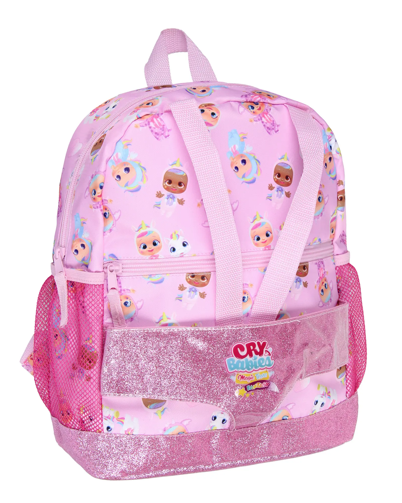 Cry Babies Magic Tears Characters Baby Doll Carrier Dual Compartment Backpack 12"