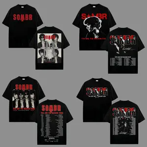 [Collection] SOMBR You Are The Reason Tour Shirt 2026, SOMBR Going On Tourrr Vintage Tee Black, Interpol Special Guests Concert Merch, Oversized Streetwear T-Shirt