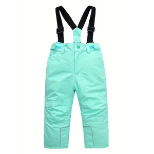 Girls' Winter Ski Pants - Outdoor, Windproof & Insulated with Snowboard Design, Machine Washable - Perfect for Outdoor Sports, Perfect for Outdoor