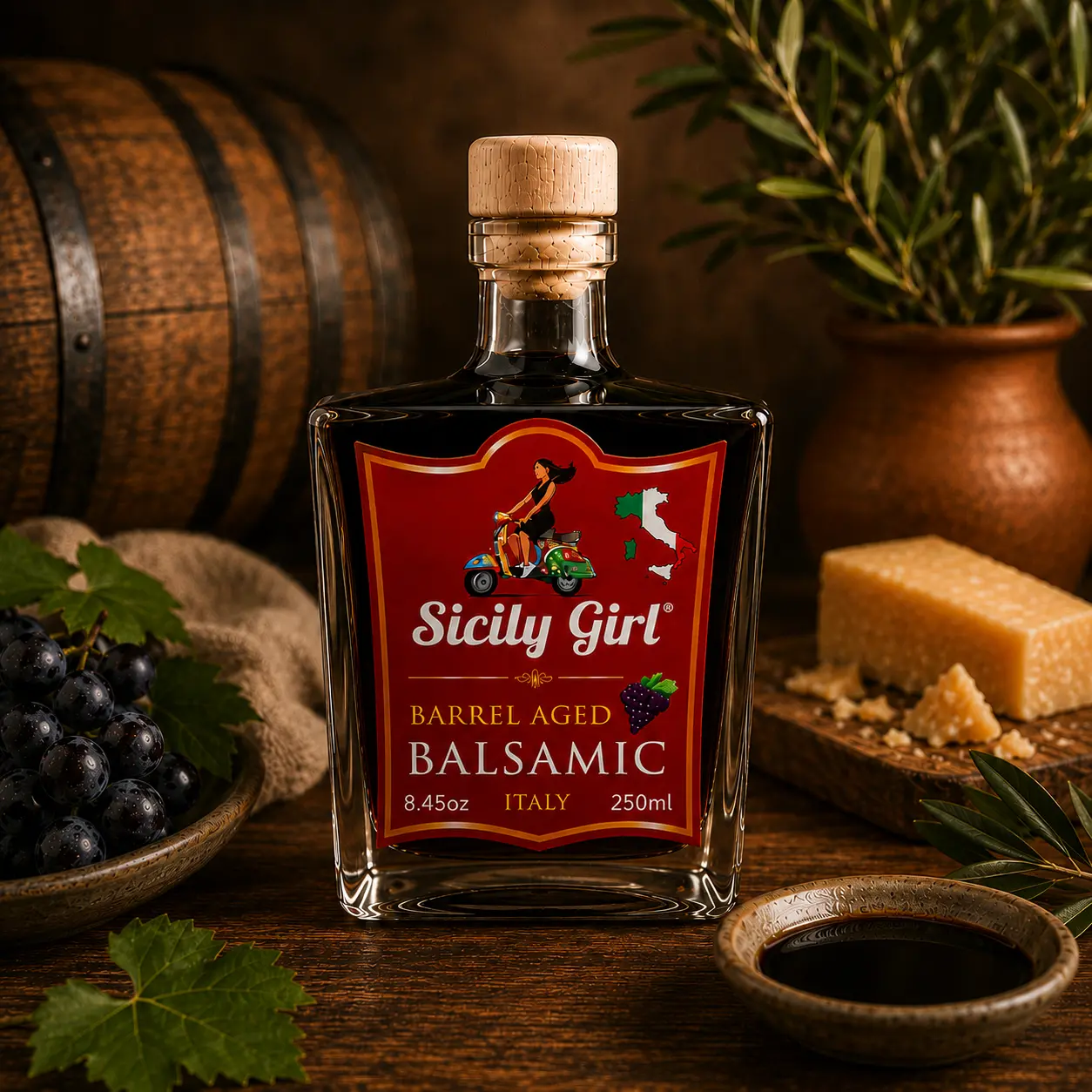Sicily Girl Barrel Aged Balsamic