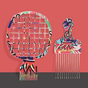 Hair Styling Tool Set, 2 Counts/set Hair Styling Pick for Men and Women, Professional Hair Styling Tool for Salon & Barber Shop