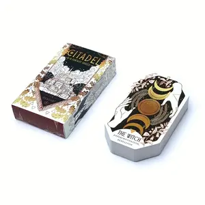 Citadel Oracle 60 Cards Castle Oracle Card Game, English Edition, Strategy Board Game, Party Card Game, Perfect for Parties & Gatherings