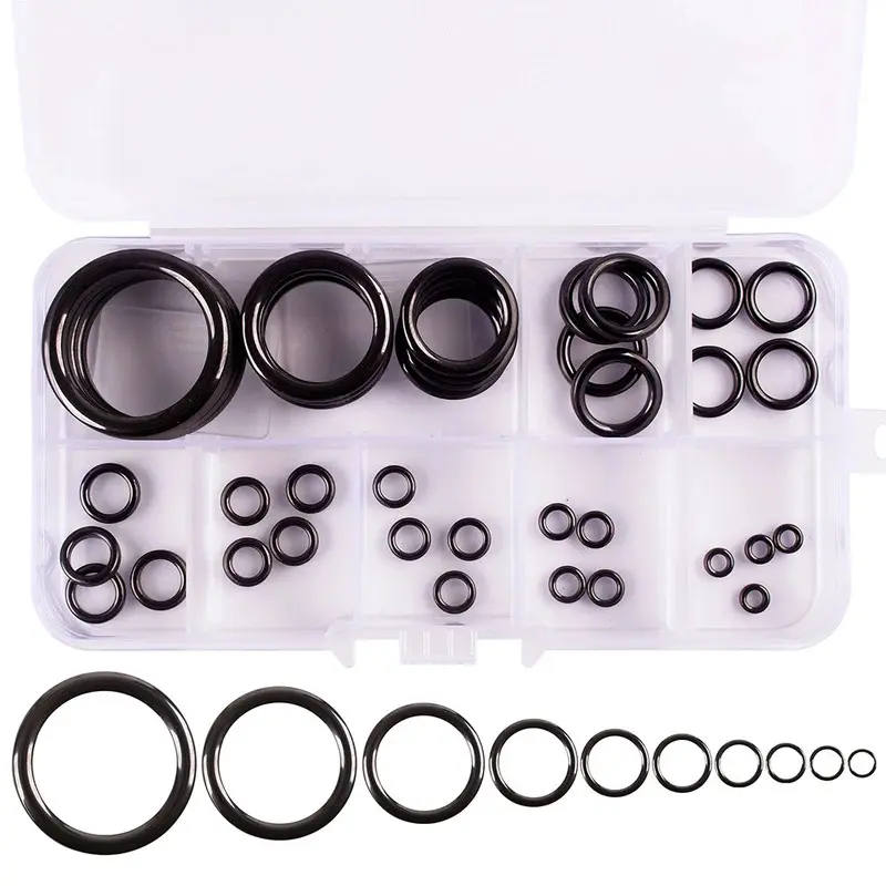 40pcs Fishing Rod Guides Ring Portable Ceramic Guide Ring Wear Resistant Rod Repair Replacement Kit Fishing Tackle Accessories