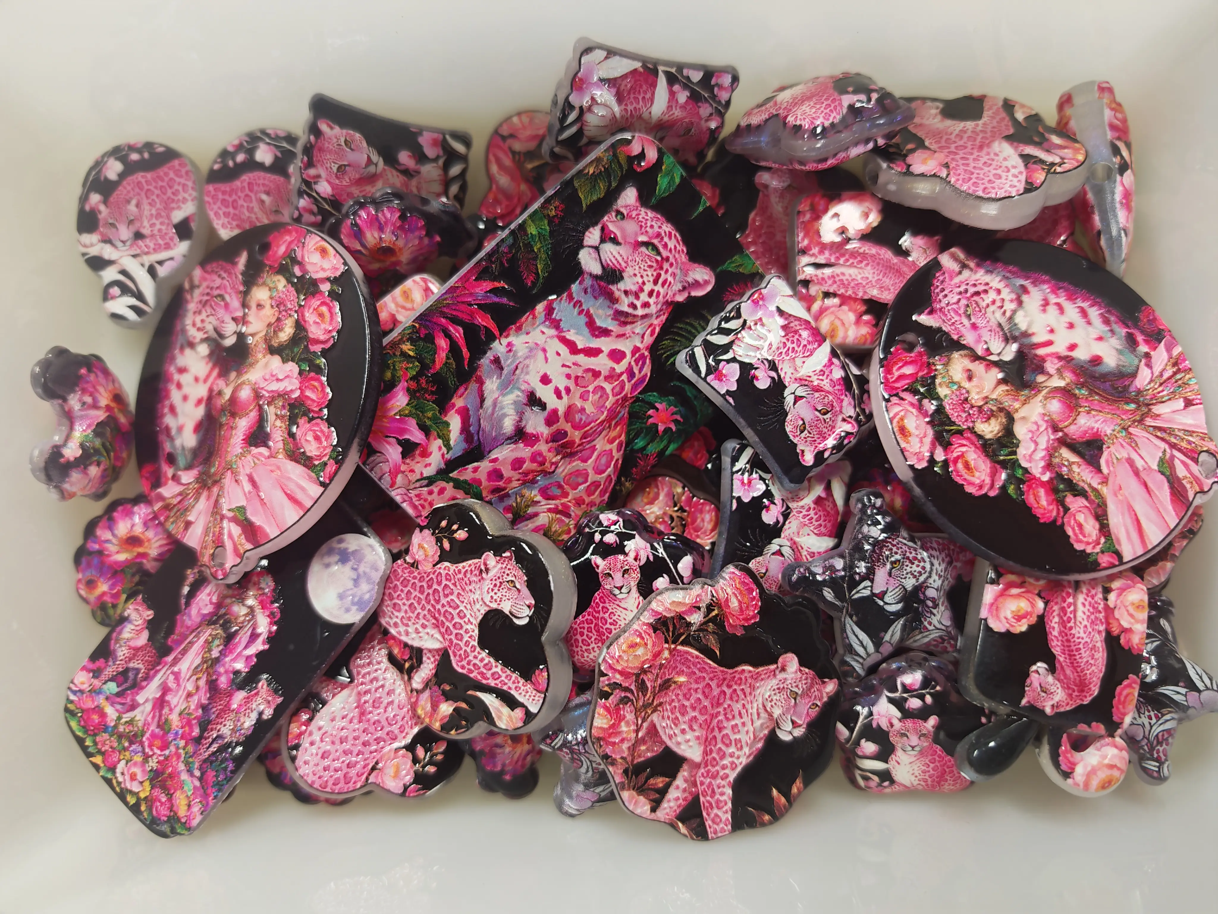 acrylic bead set