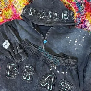 Spoiled Brat Joggers - Womenswear Top with Unique Design and Colorful Details