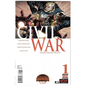 Civil War (2015) Lot of 5 Comic Books | Issues #1 - #5