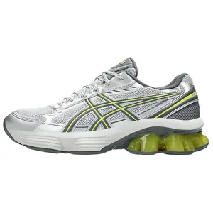 ASICS GEL-Quantum Kinetic FLUENT Leather Low-Top Casual Running Shoes for Men and Women in Gray Trending Shoes, House White Official Shoes to Get / Maison Mihara