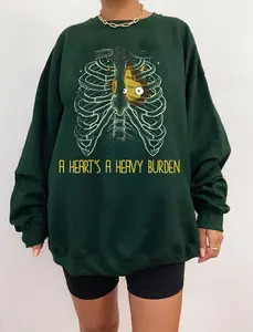 Calcifer A heart's A Heavy Burden T-shirt,Sophie quote shirt, howl's moving castle shirt, Ghibli studio shirt Top Womenswear Comfort Streetwear