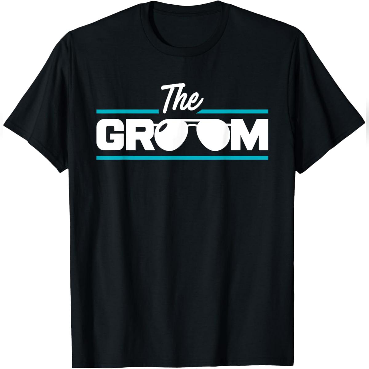 The Groom - Bachelor Party Stag Groomsmen Getaway Wedding T-Shirt Relaxed Fit Cotton T-Shirt