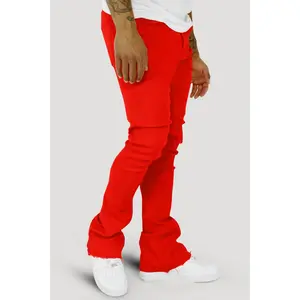 Vortex Stacked Denim (Red)