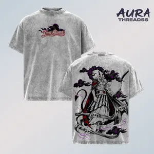 Imu Sama One Piecee T-Shirt, Saint Nerona Imu Graphic Tee, Final Saga Elbaf Arc Shirt, Vintage Washed Anime Streetwear T Shirt, Imu Sama Back Print Manga Graphic Tee, One Piecee Anime Fan Shirt, Soft Cotton Streetwear T-Shirt, Unisex Casual Wear