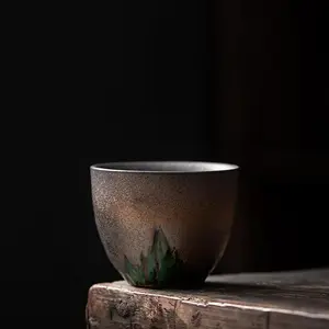 Wabi Sabi Japanese Ceramic Teacup