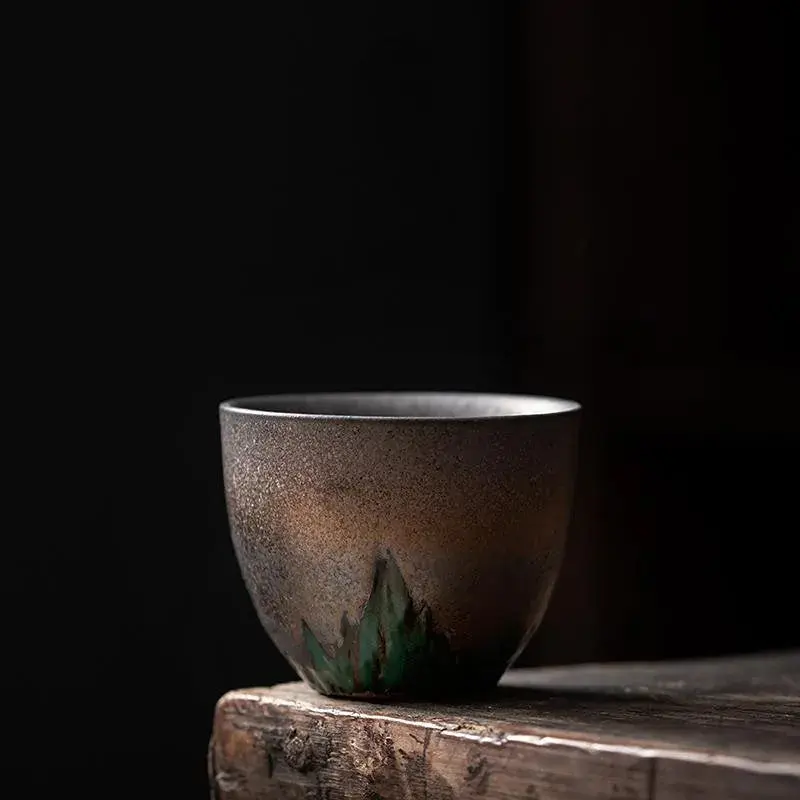 Wabi Sabi Japanese Ceramic Teacup
