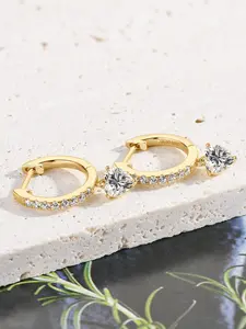Sparkling 1.0ct heart-shaped moissanite earrings, S925 sterling silver earrings, perfect Valentine's Day and anniversary gifts